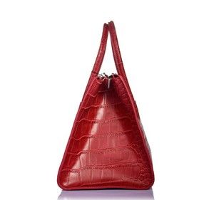 2013 Gordon Deall First Layer Genuine Cow Leather ZipperClaspHandbag Red, Black, Grey G058