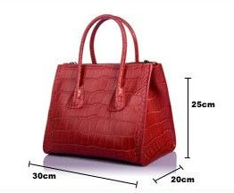 2013 Gordon Deall First Layer Genuine Cow Leather ZipperClaspHandbag Red, Black, Grey G058