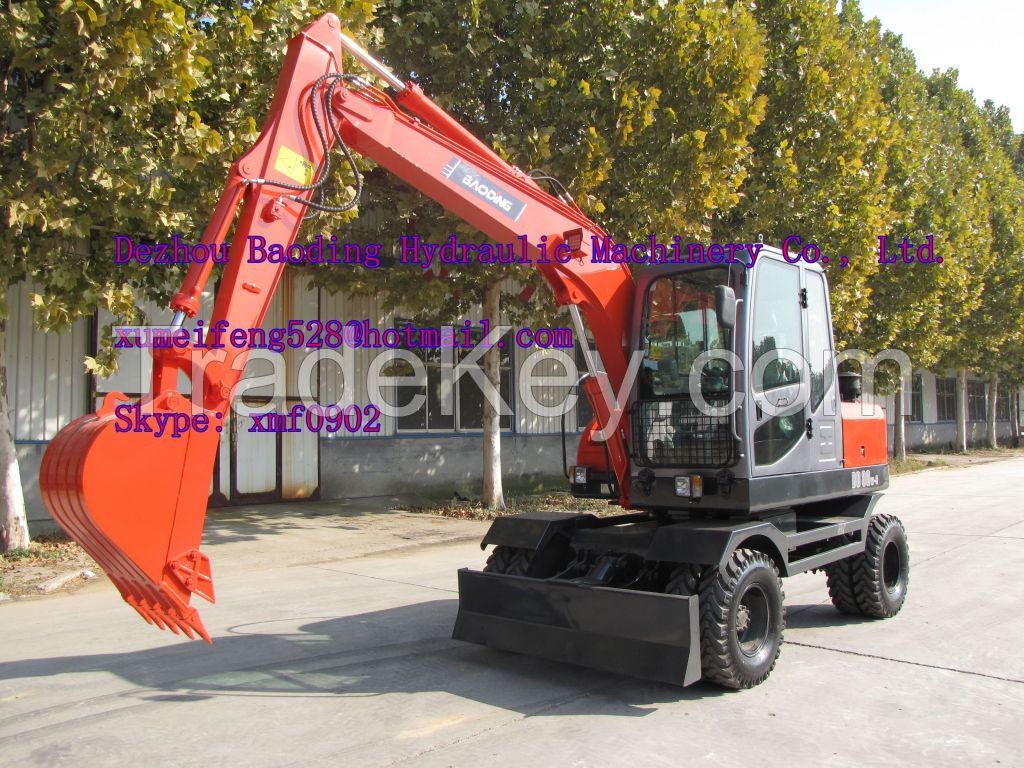 NEW Wheel excavator BD80 excavators with best price