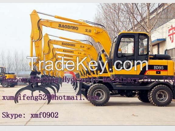 China Sugarcane loader BD95 timber grab for sale