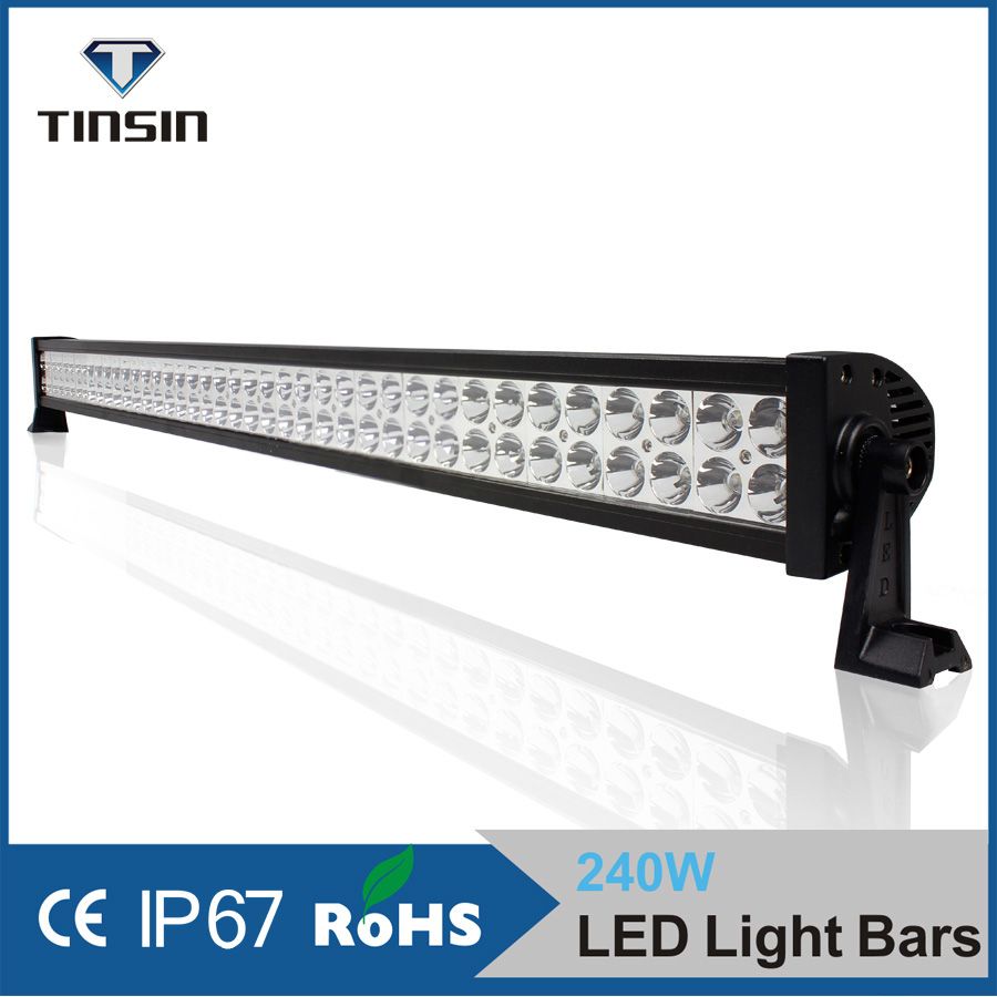 41.5&amp;quot; 240W LED Light Bar Work Light lamp Jeep Boat Off Road 4WD , 80 PCS*3w High Intensity LEDs