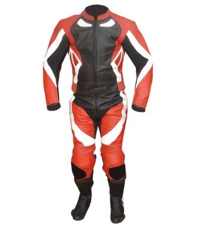 Red and black Racing Motorcycle Suit