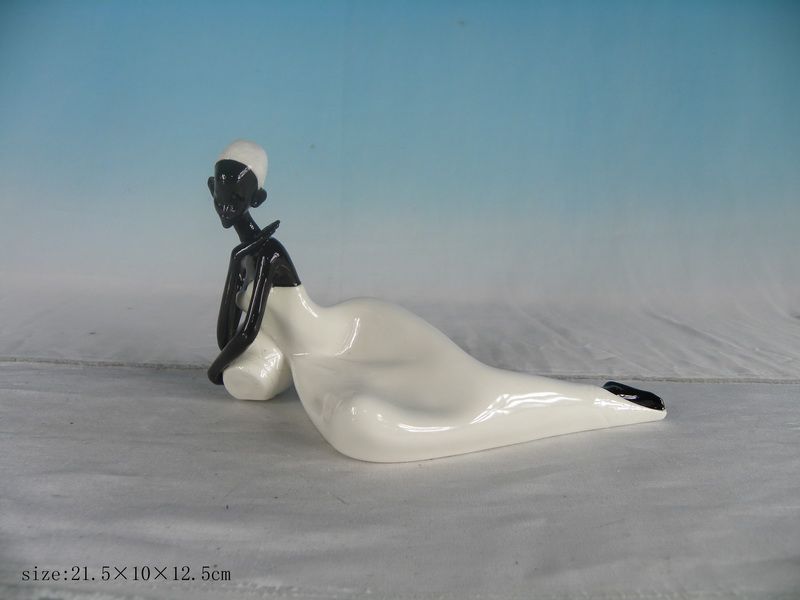 Black Woman Figurine 