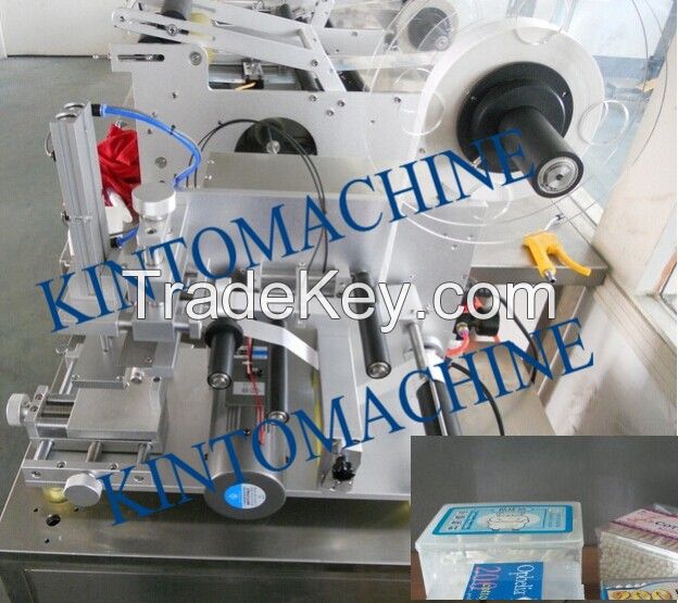 Semi-auto plane/top/flat labeling machine