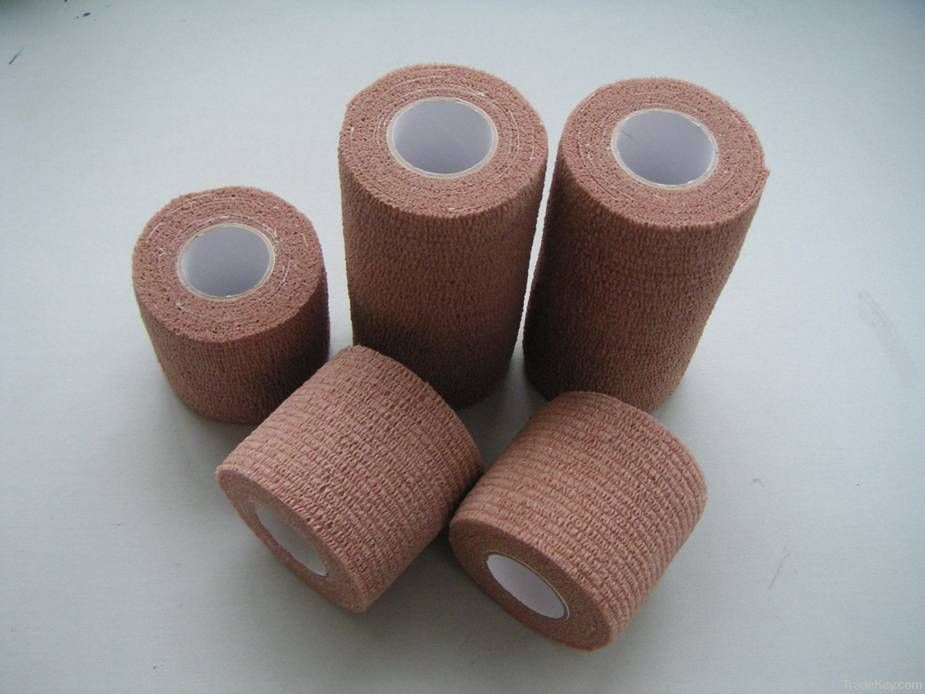 Latex Free Nonwoven Cohesive Flexible Bandage