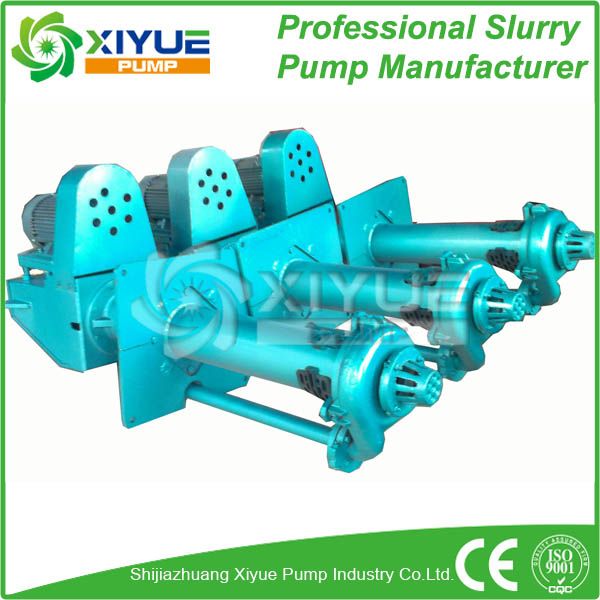 hard iron material vertical slurry pump