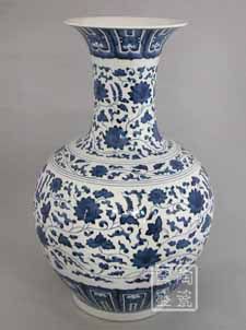 Wholesale Antique Chinese Blue and White Porcelain Vases