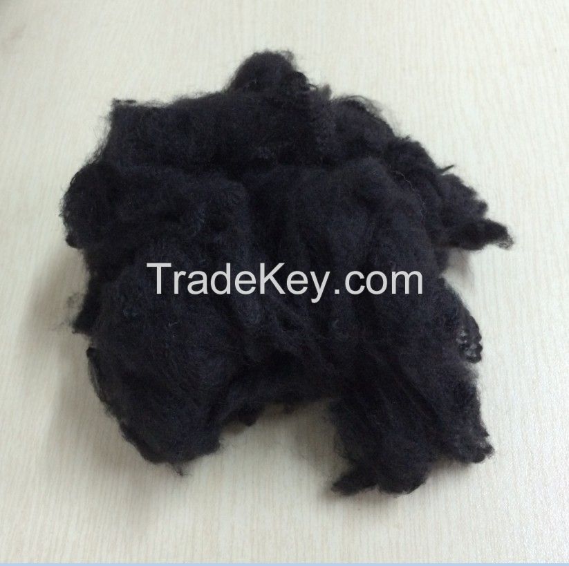 recycle dope dyed polyester staple fiber