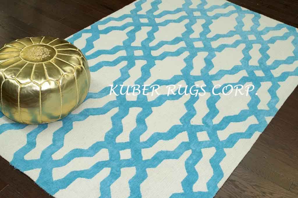 Flat Weave Wool Rug