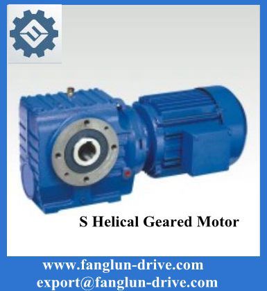 S series parallel shaft speed reducer