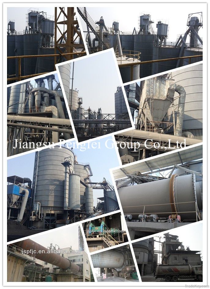 Jiangsu pengfei high efficient, high quality  cement production line