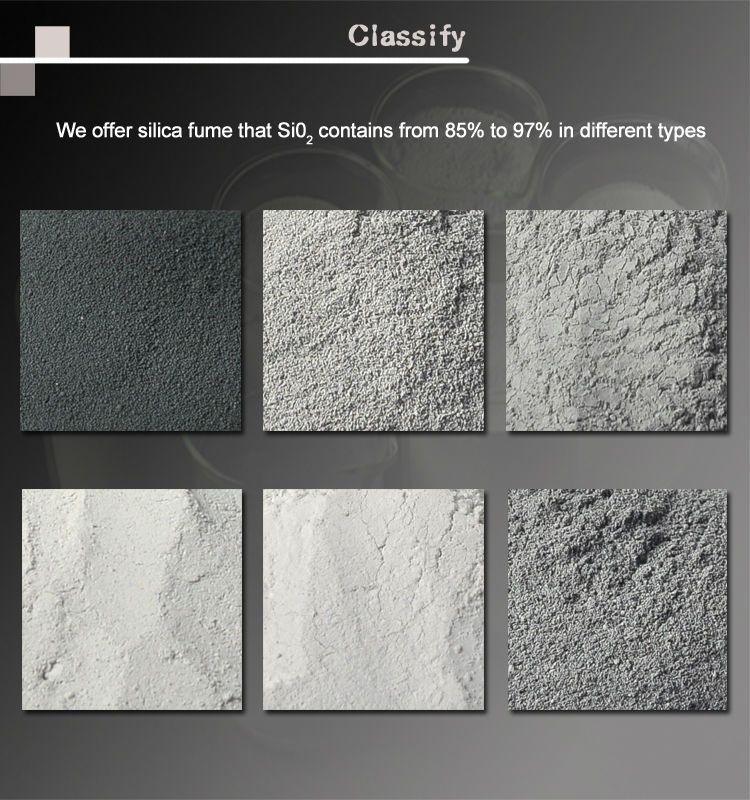 Strong activity micro silica