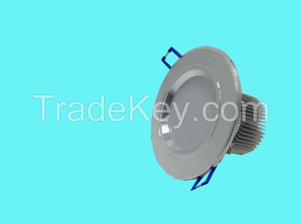 milk color led down light