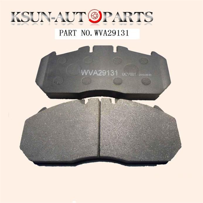 Commercial vehicle brake pad WVA29131