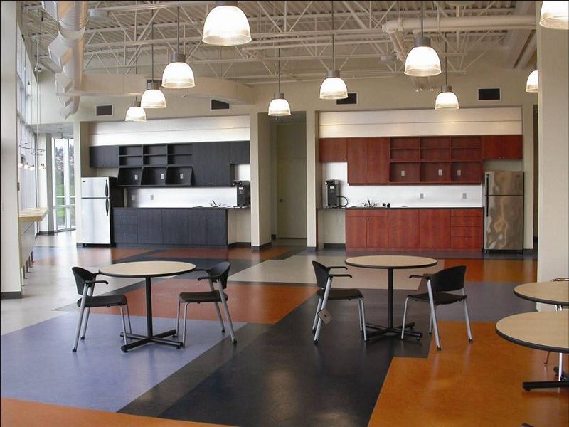 anti-bacterial and anti-fungal healthcare flooring