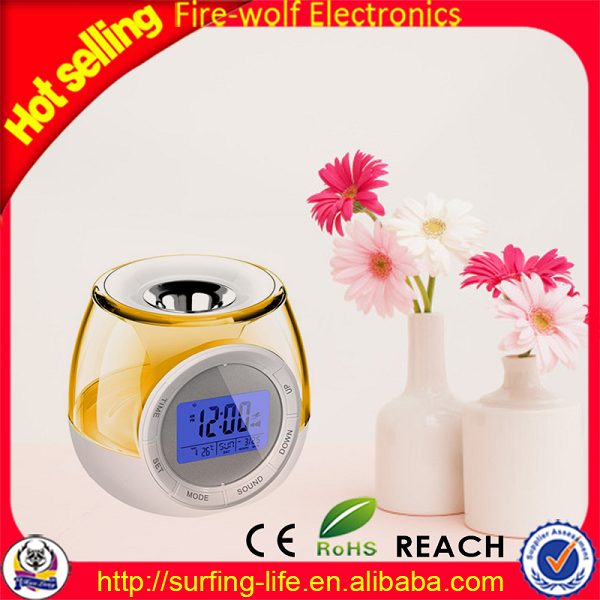 Hot Selling Aroma Diffuser With Clock Colorfu Aroma Diffuser Factory