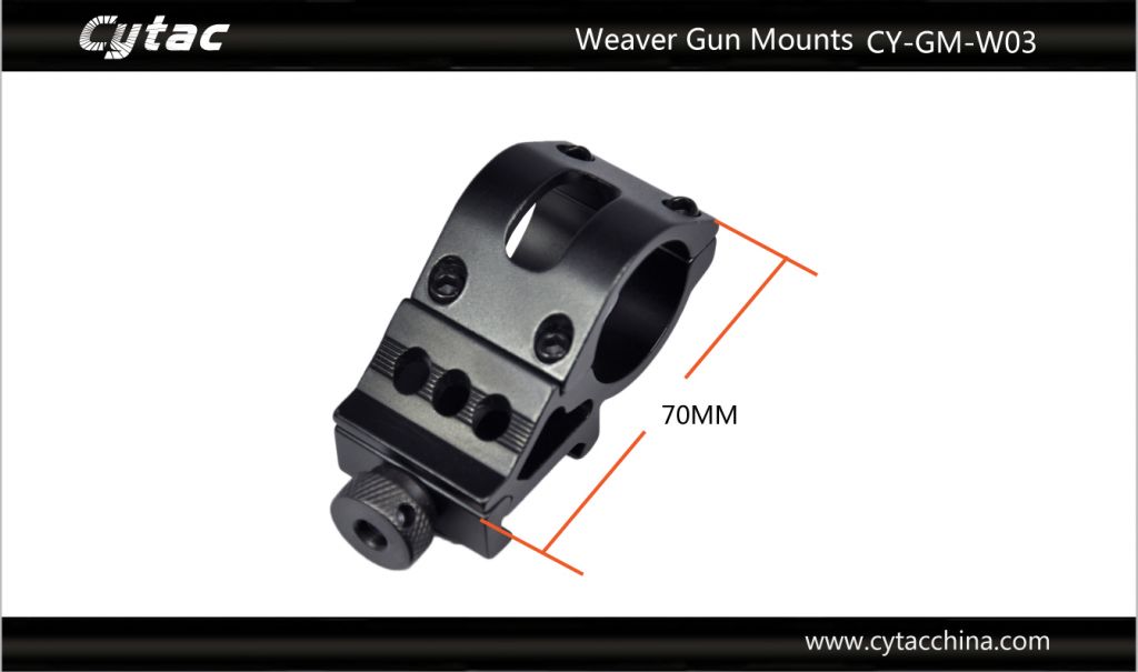 side universal dovetail gun mount picatinny rail scope mount