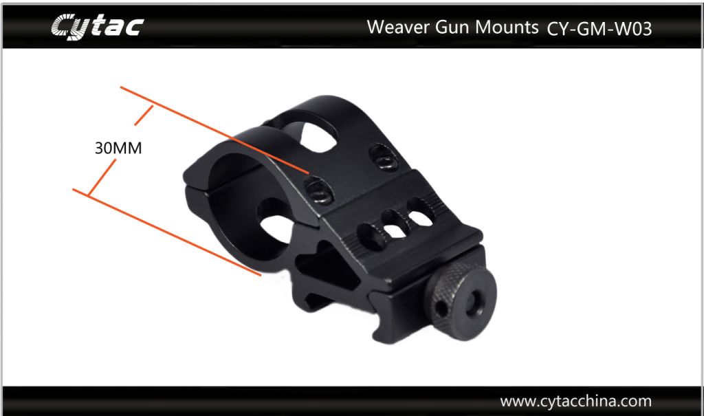 side universal dovetail gun mount picatinny rail scope mount