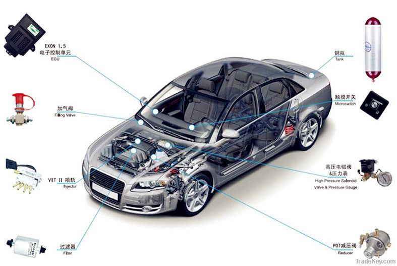 Exon Gas Sequential CNG / LPG Injection System (4.6.8cyl.) V1.6 OBD