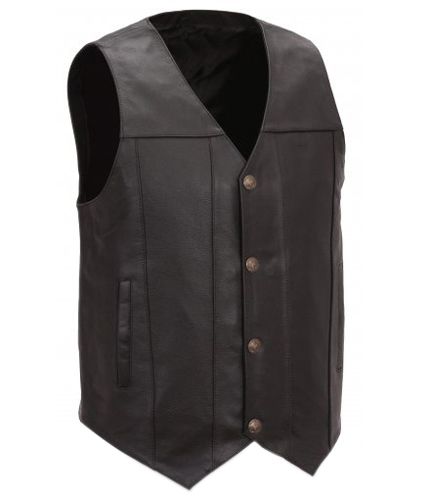 Mens Leather Vest 