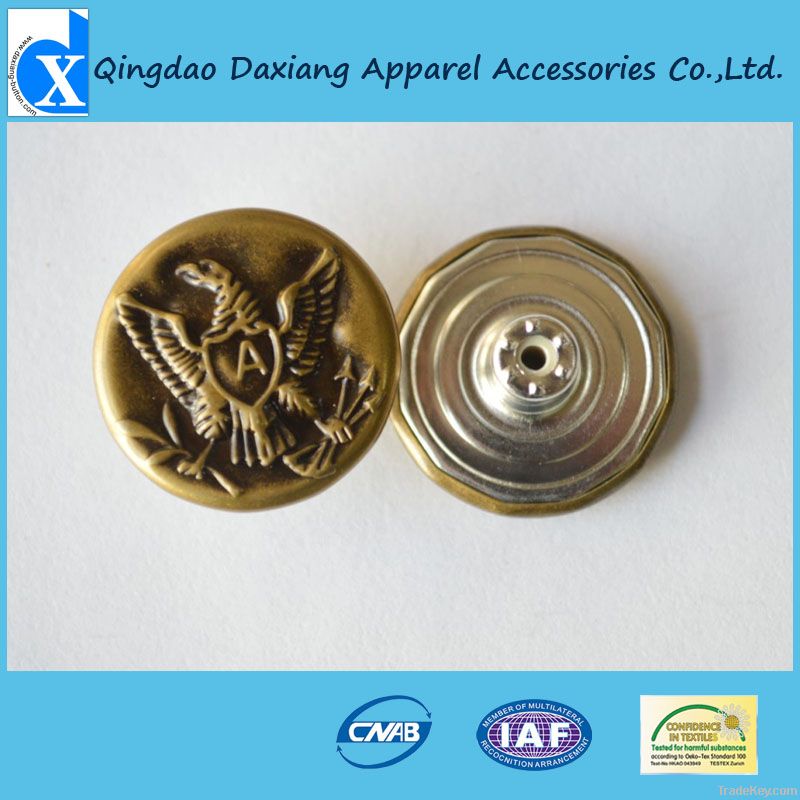 Fashion Hot Shank buttons for denim