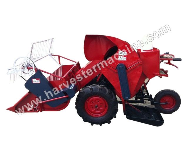 Whirlston Walking Type Small Rice/Wheat Combine Harvester