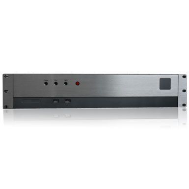 top garde aluminium alloy panel 2u server case