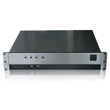 top garde aluminium alloy panel 2u server case