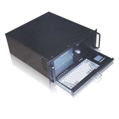 4u all in one industrial computer chassis with LCD