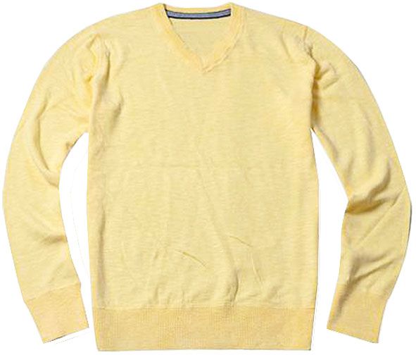 Men V neck pullover