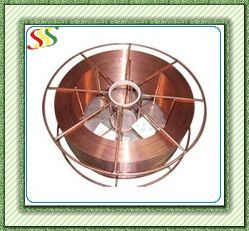 Copper coated ER70S-6 welding wire for coil nail