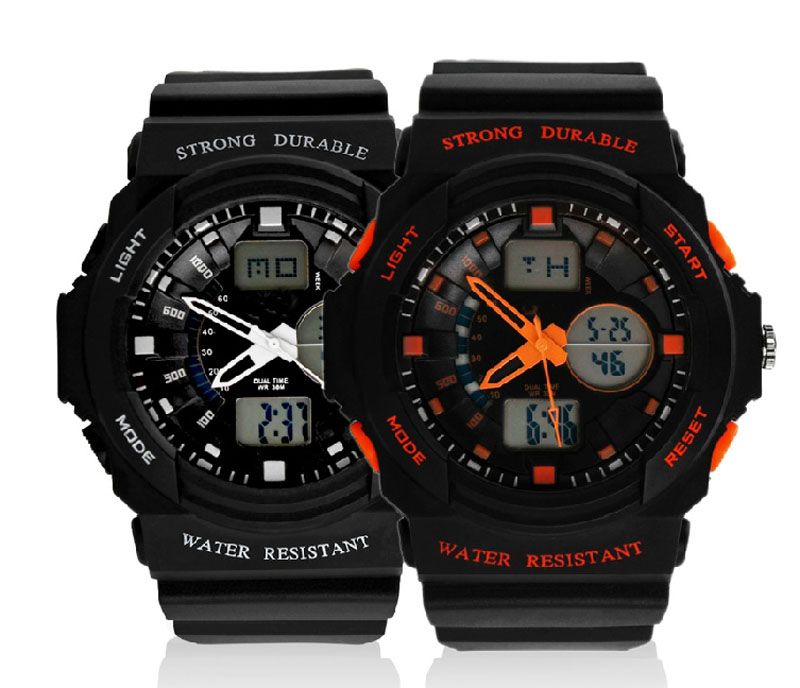 Big Face LCD Sport Digital Watch for Men