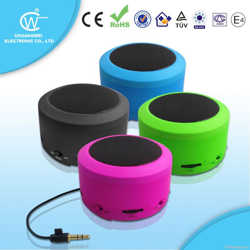 Colorful Mini Mono Speaker for phones