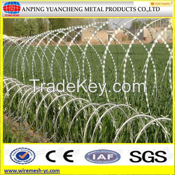 Barbed/razor wire 