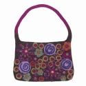 Felted wool handbag