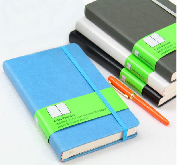 pu moleskin notebooks