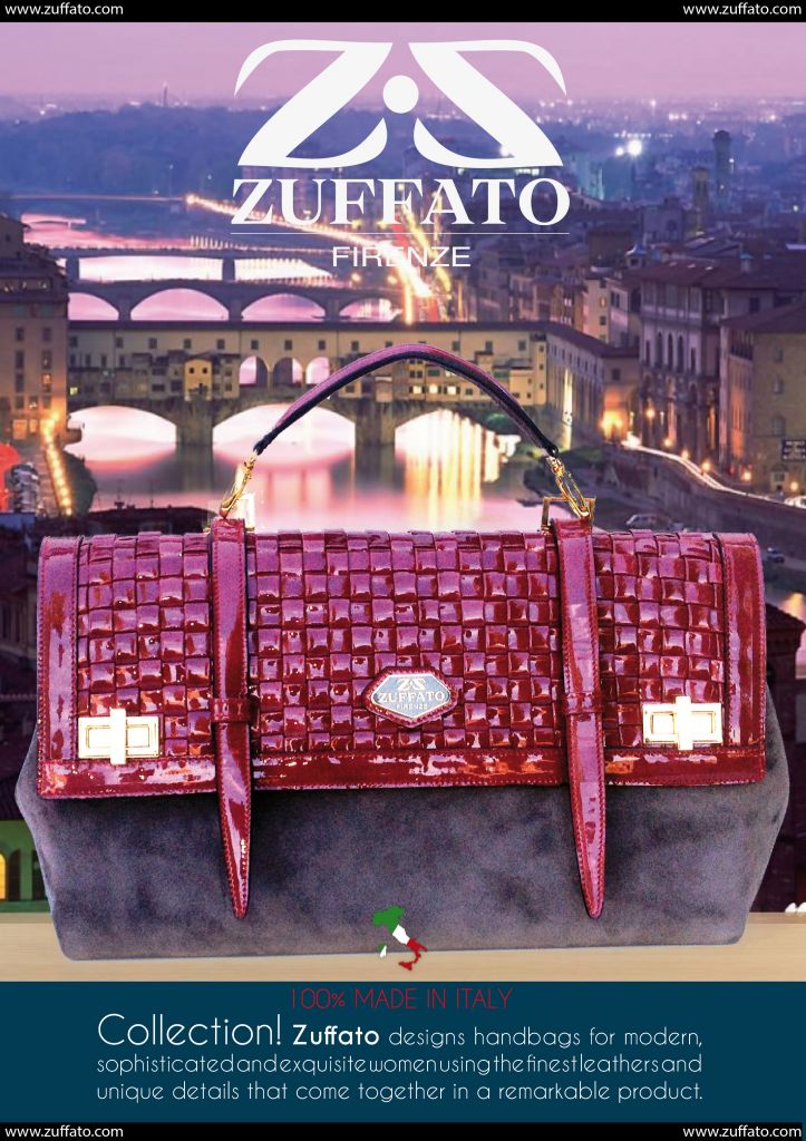 Zuffato Luxury Line Hand Woven Leather Women Bags Made in Italy