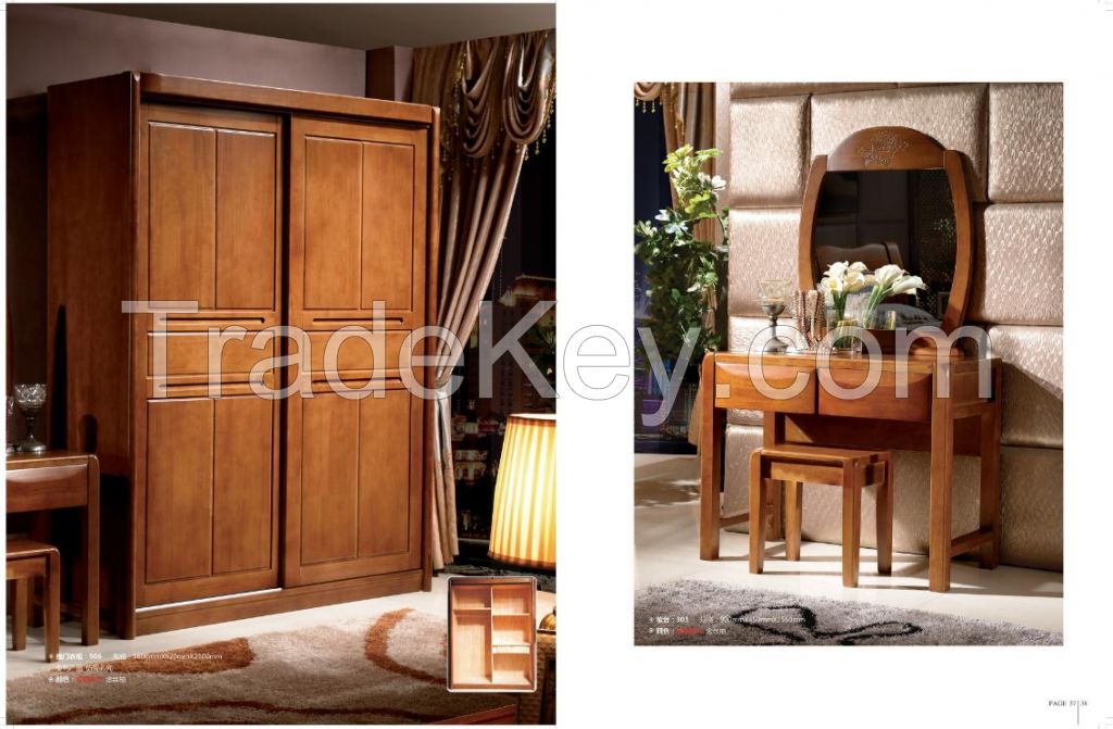 solid wood furniture, bedroom suite, drawing/dinning room suite, wardrobe, chest of drawer, bedside cabinet, bookcase, wine chest, filing cabinet, double bed , desk, tea/coffee table, dressing table, wooden arms sofa, chair, dress case book shelf , wine r