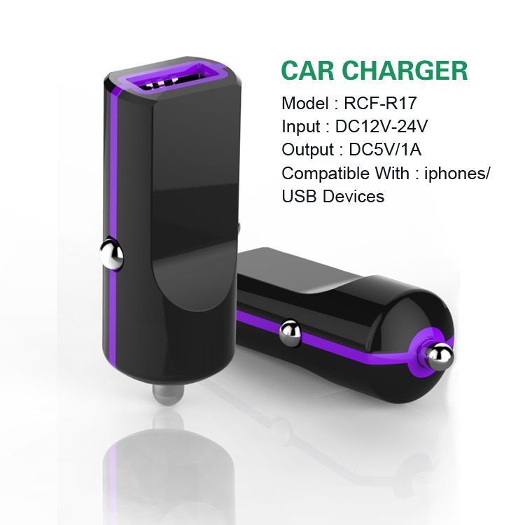  car charger for iphone5 charger with ce fcc rohs