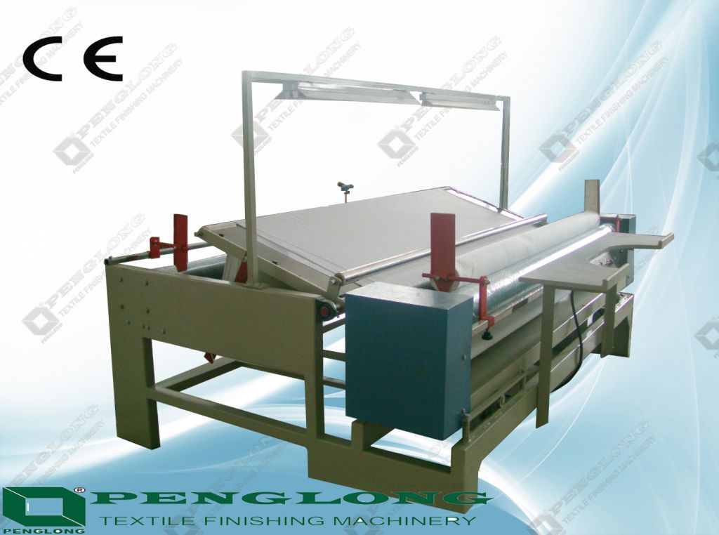 PL-B2 Dual function knitted fabric inspection and measuring machine , Fabric inspection machine, textile machine, fabric winding machine