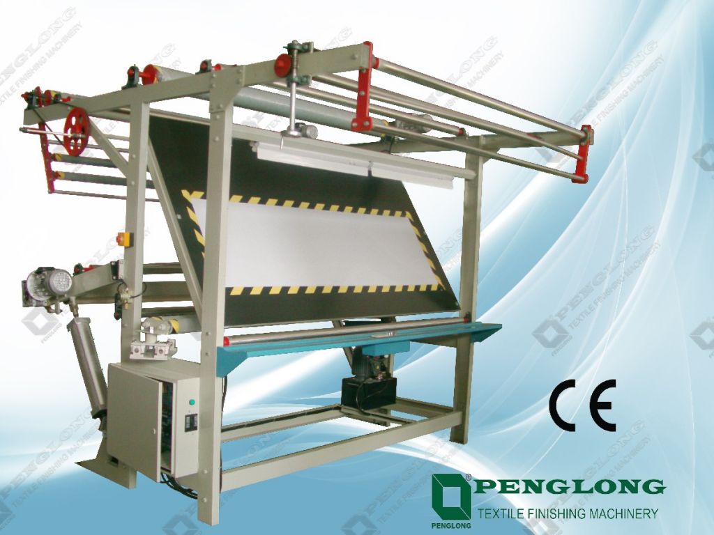 PL-G606 Pneumatic Batch Winder/Cloth Visual Inspection Machine