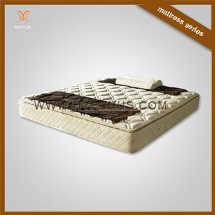 Bamboo Cover Pillow Top Latex Pocket Spring Mattress