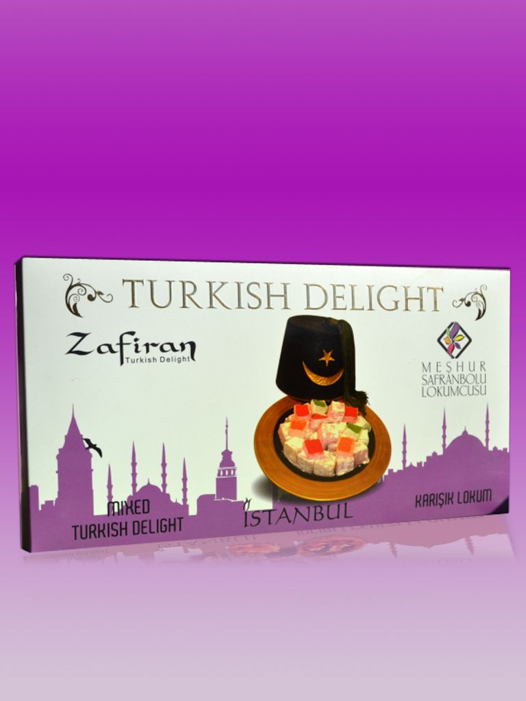 turkish delight  300g. boxes