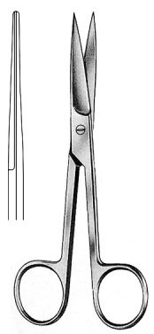 Operating Scissors sharp/sharp straight 