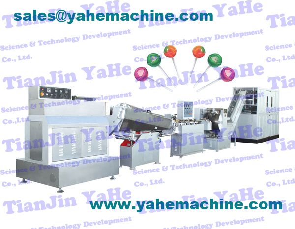 GUM CENTER-FILLING LOLLIPOP PUNCH FORMING PRODUCTION LINE