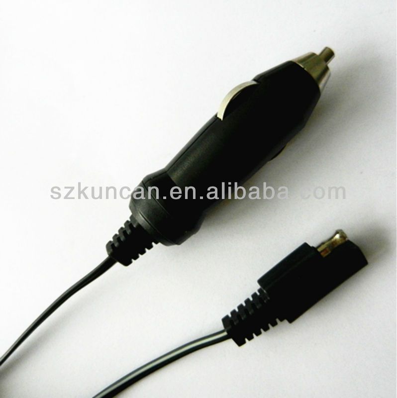 Korea cigar lighter cable with DC 3.5*1.35