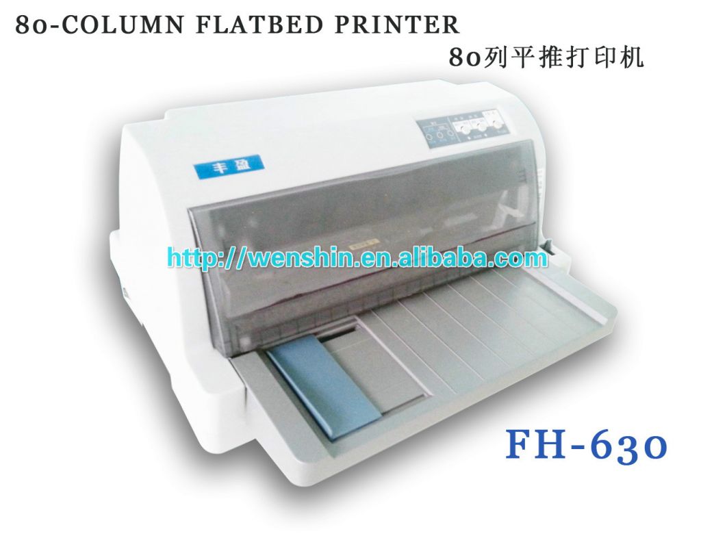 Flatbed printer FH730 24- Dot 80- Column document stylus printer, COMPATIBLE WITH EPSON LQ730