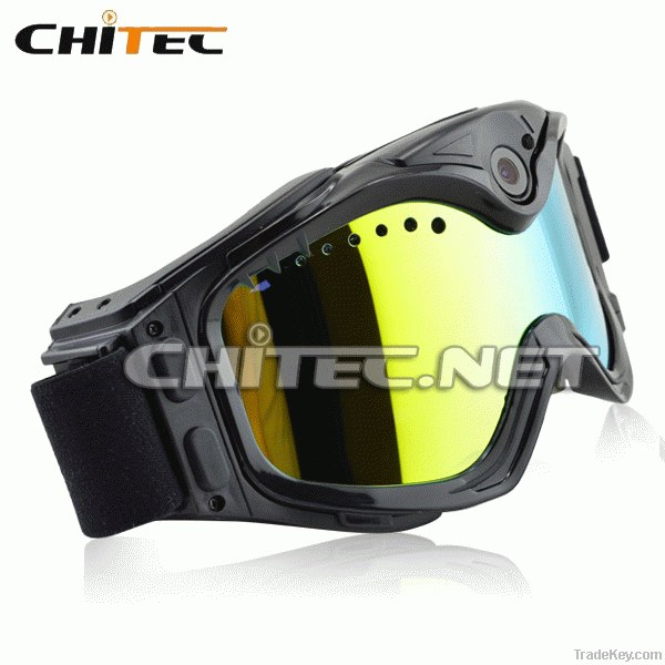 Chitec &Atilde;&cent;&iuml;&iquest;&frac12;&iuml;&iquest;&frac12; HD Skiing Goggles and Motor Goggles Camera , Battery exchangea