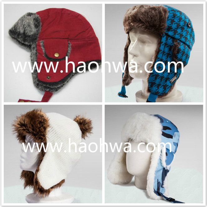 Various fashion winter Bomber hat