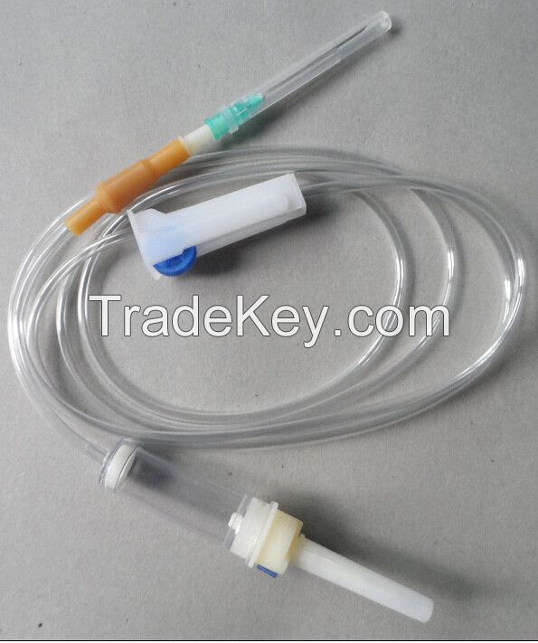 iv infusion set  luer slip CE&amp;amp;ISO